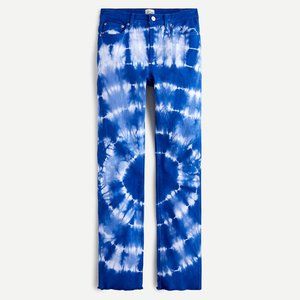 J. Crew 10" Vintage Straight Jean in tie-dye